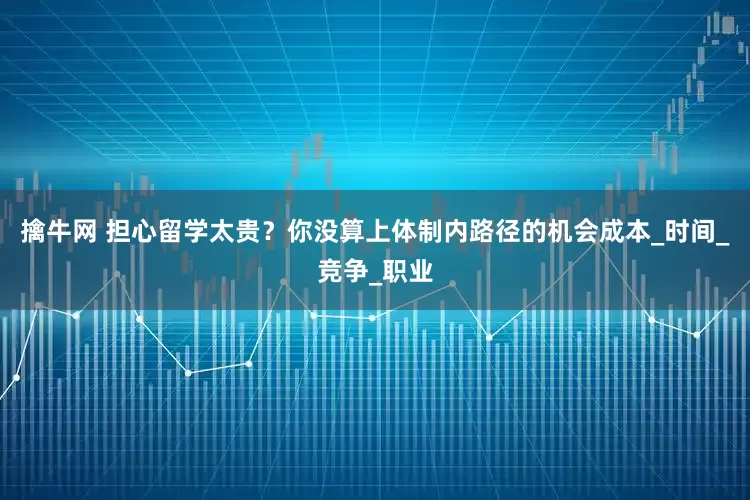 擒牛网 担心留学太贵？你没算上体制内路径的机会成本_时间_竞争_职业