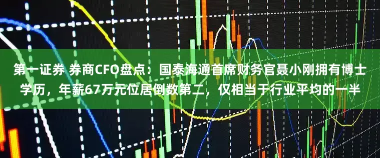 第一证券 券商CFO盘点：国泰海通首席财务官聂小刚拥有博士学历，年薪67万元位居倒数第二，仅相当于行业平均的一半